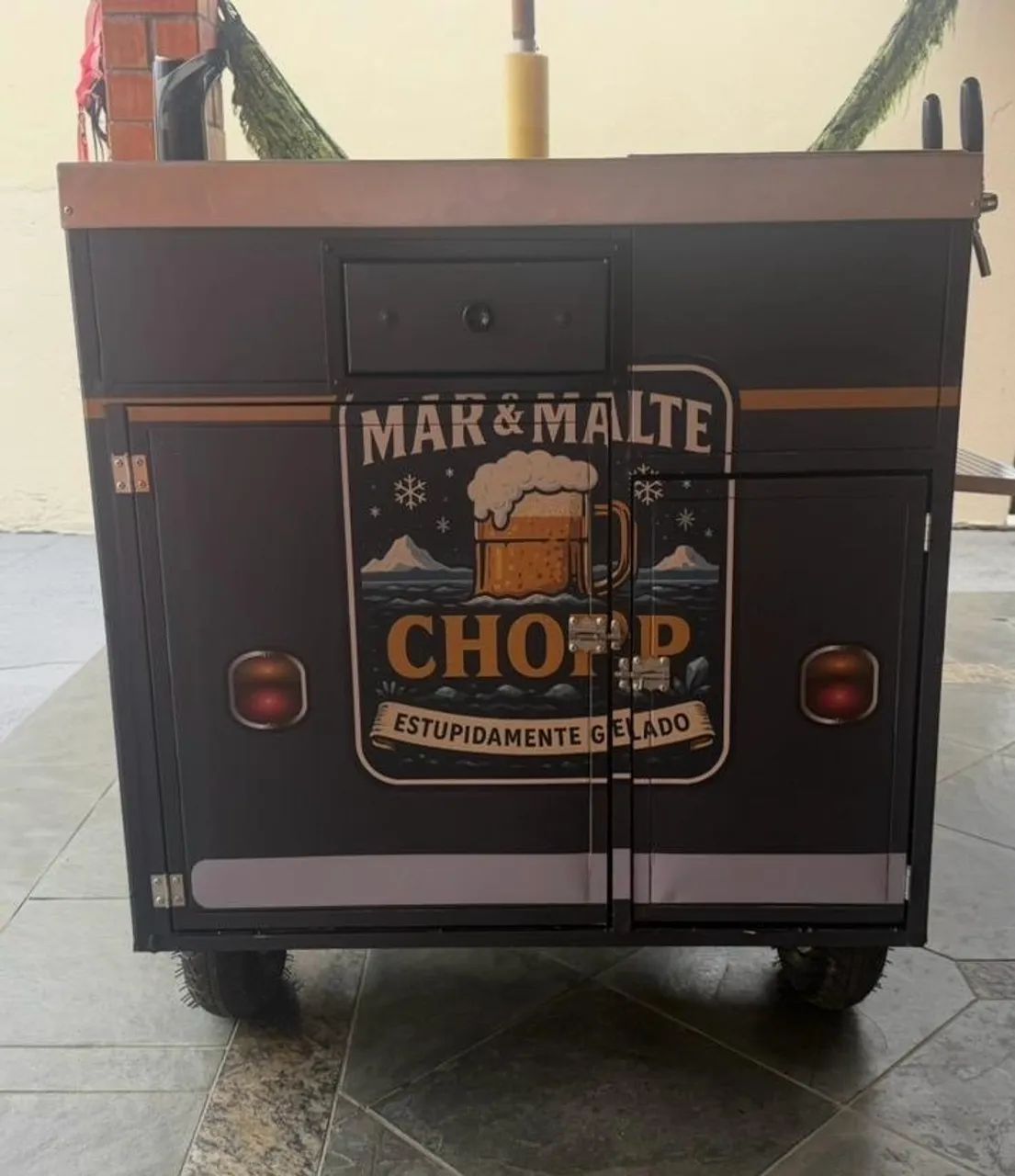 Carrinho de chopp calhambeque - stovi