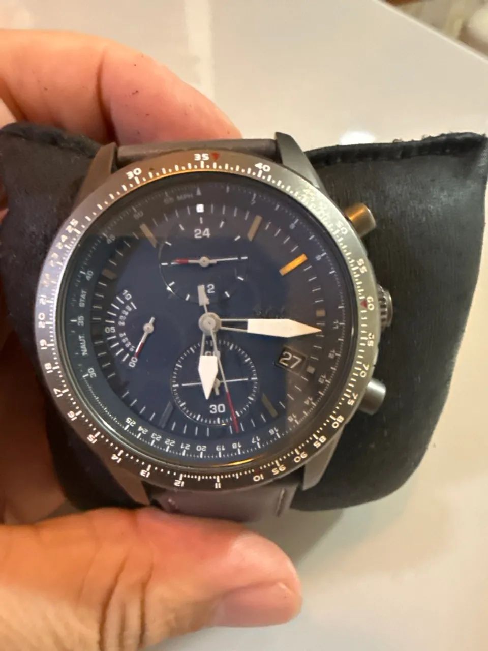 Relógio Hugo Boss 44 mm Pilot Edition - Foto 2