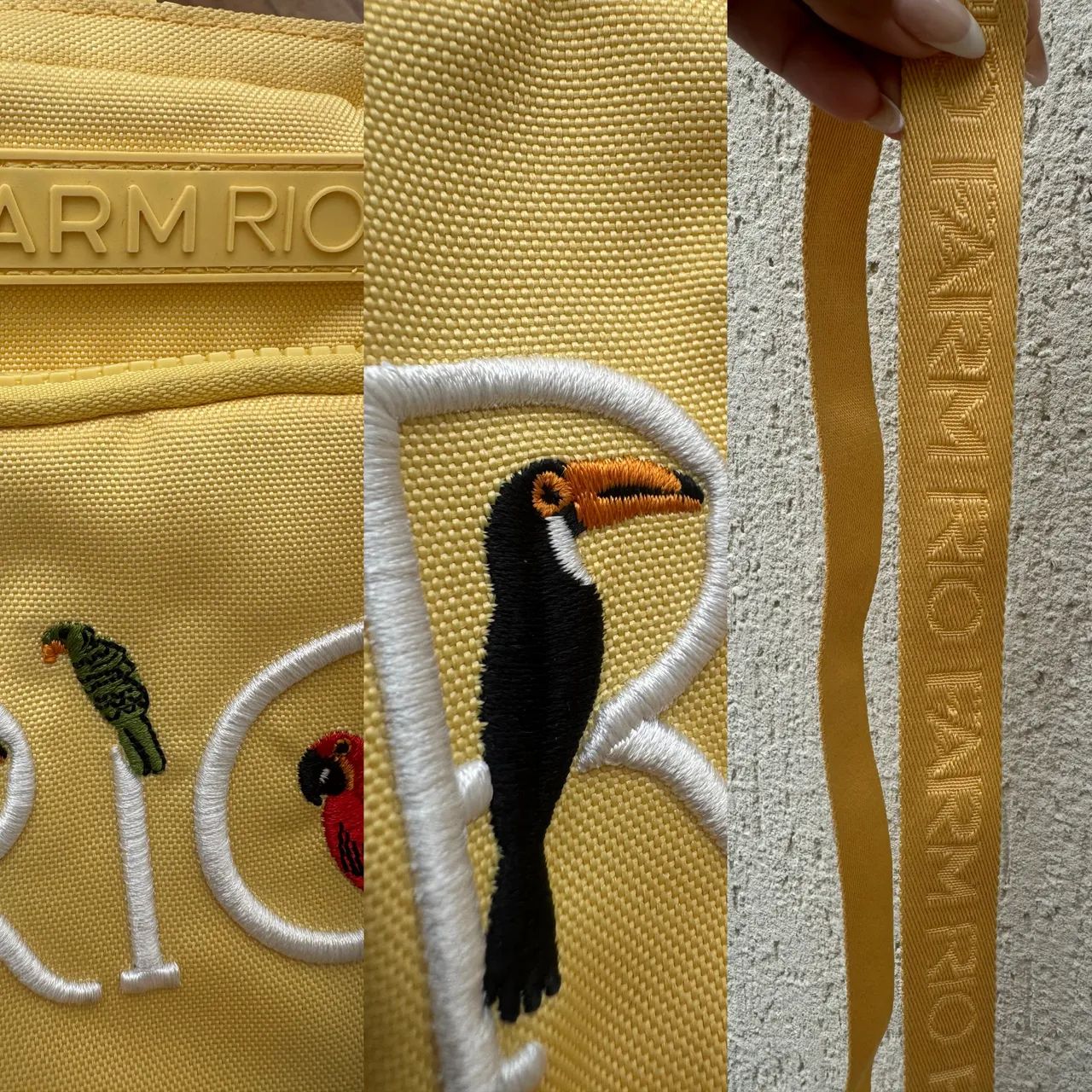 Bolsa shoulder Farm original usada  - Foto 3