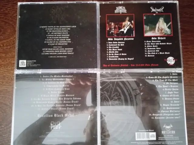 cd black metal lote c 4 cds - Foto 2