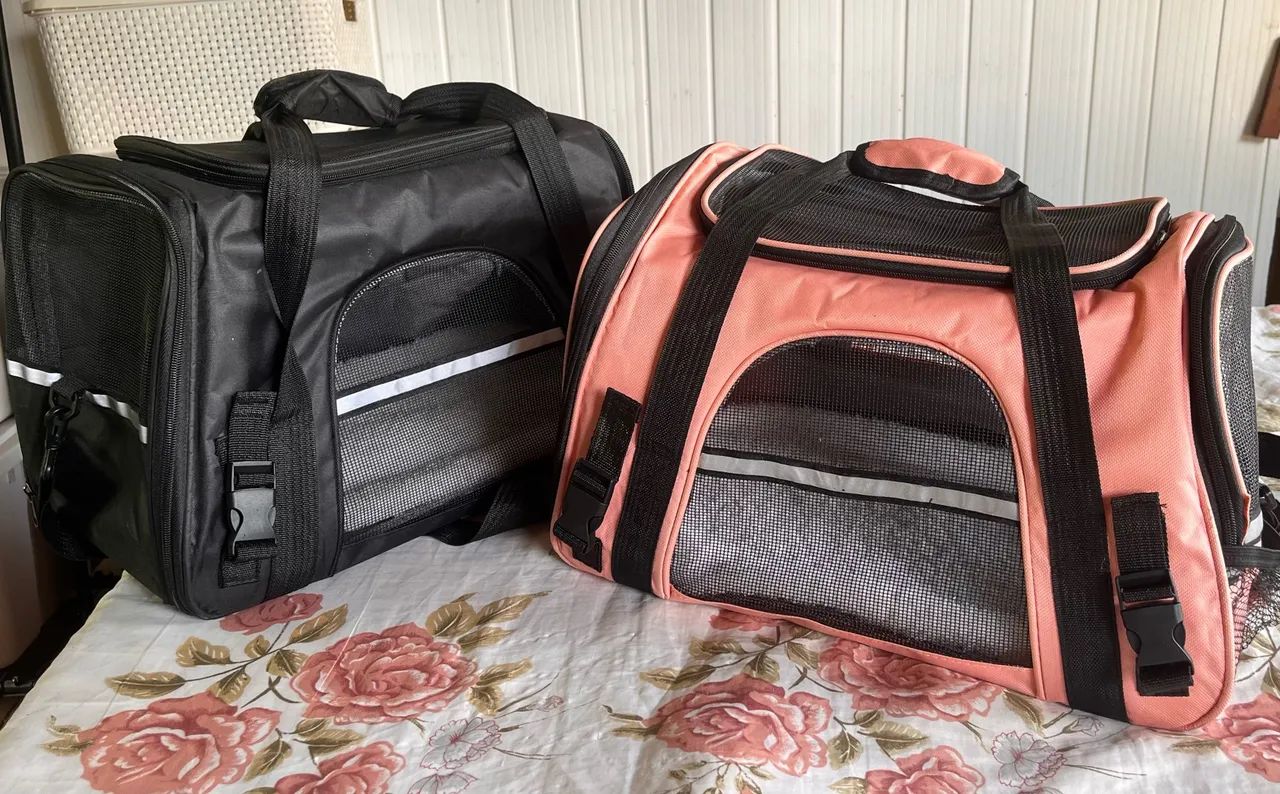 Kit 2 bolsas de transporte pet