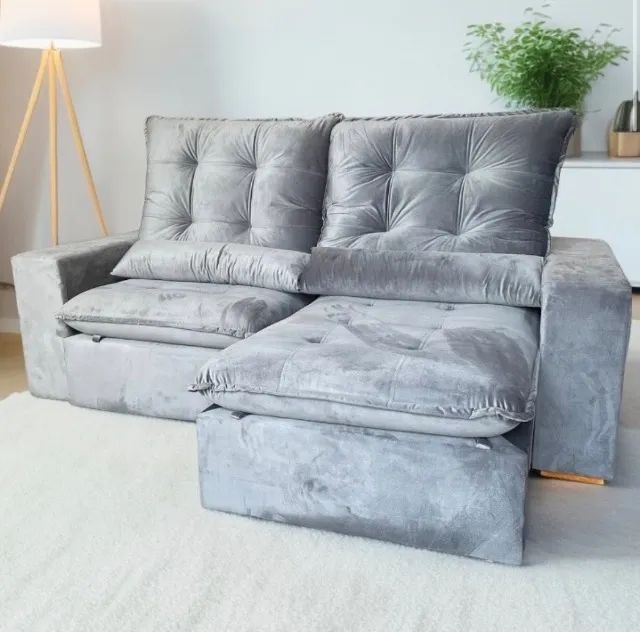 Veneto 2.90 Graphite Reclining Sofa419420961023600643