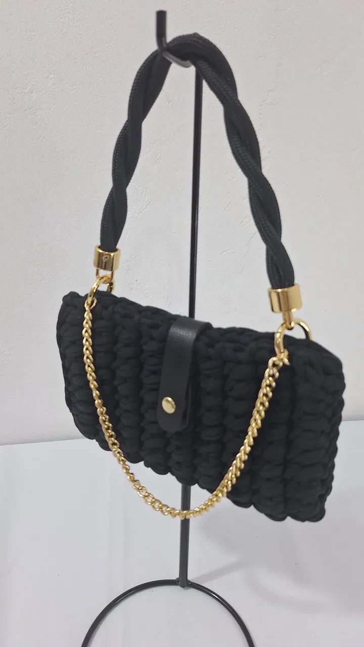 Bolsa de crochê  - Foto 3