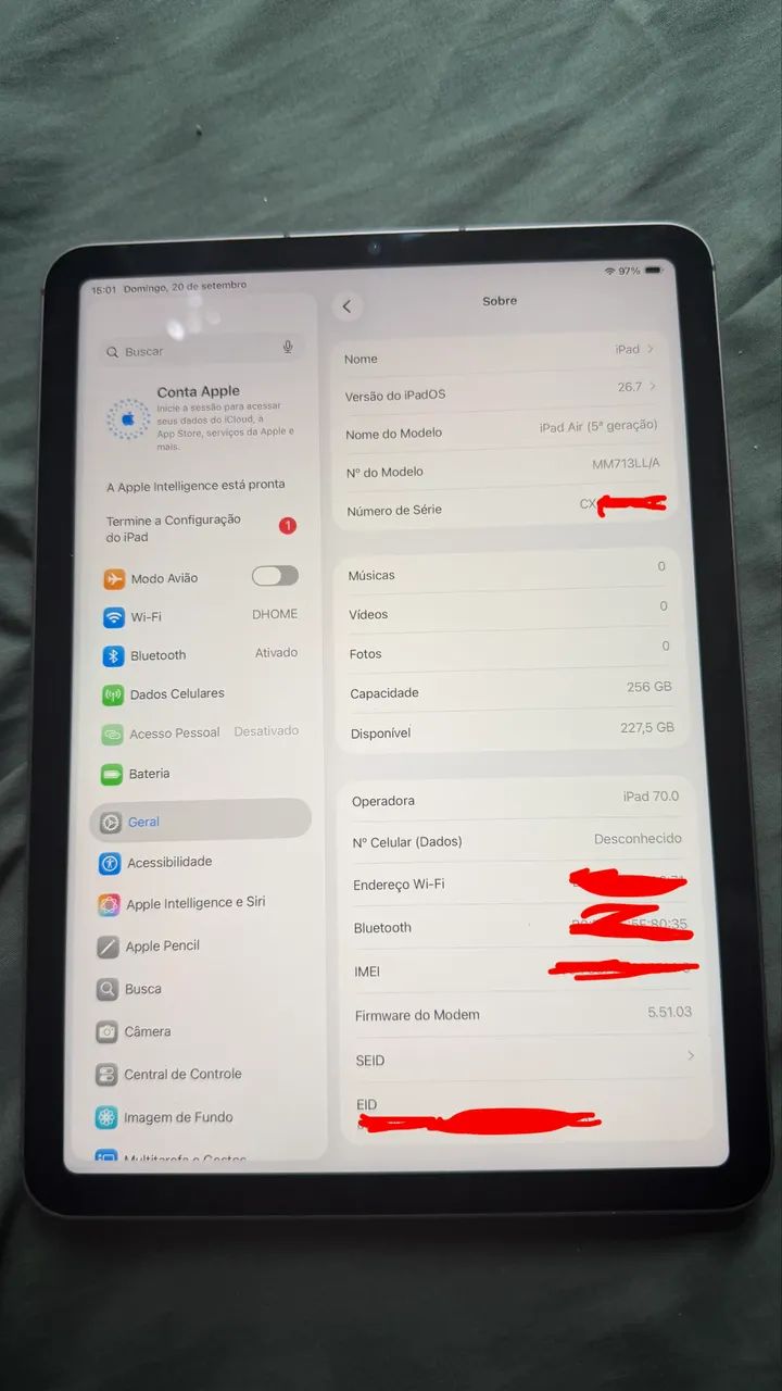 iPad Air 5ª + cellular (5g) - 256GB - Foto 2