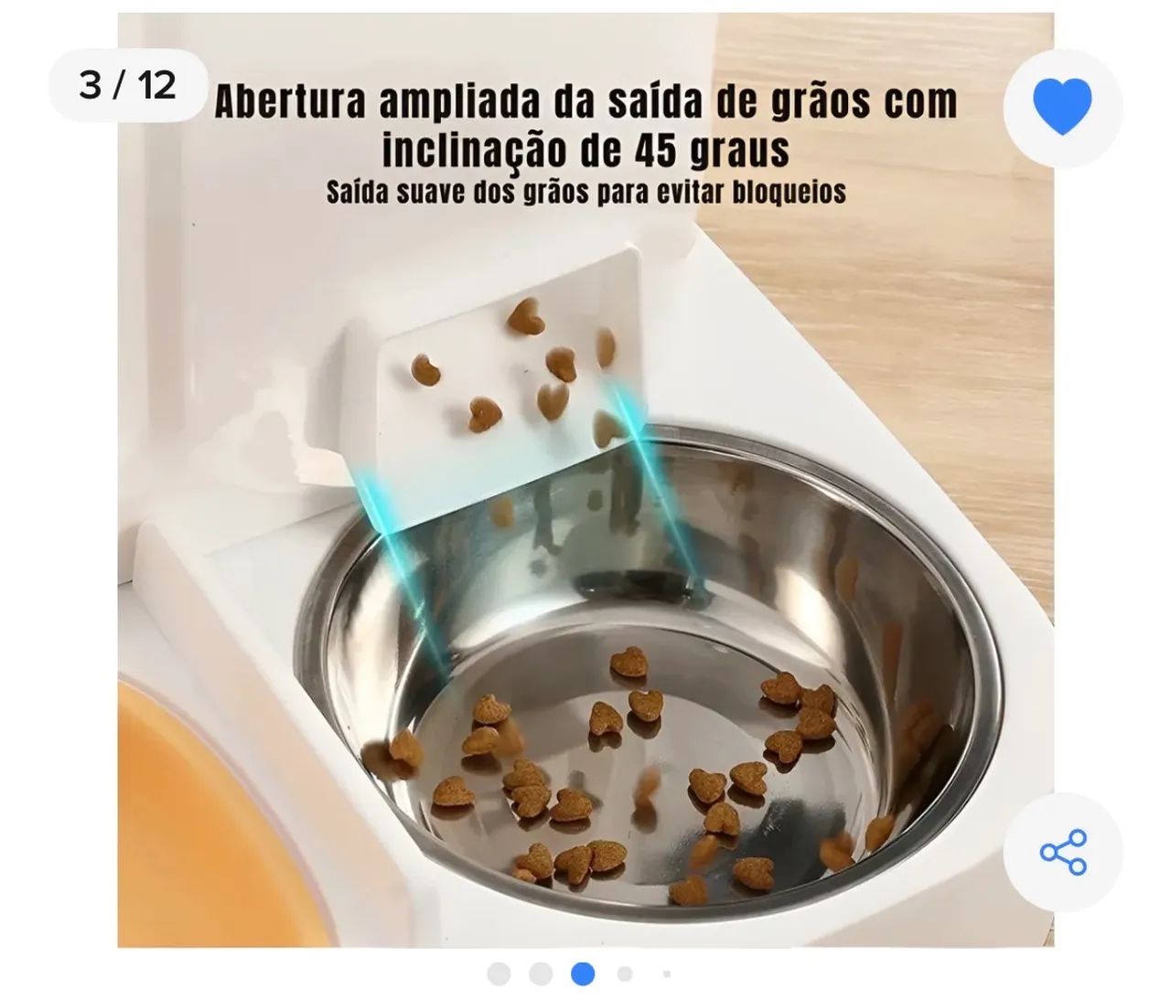 Comedouro para cães e gatos  - Foto 5