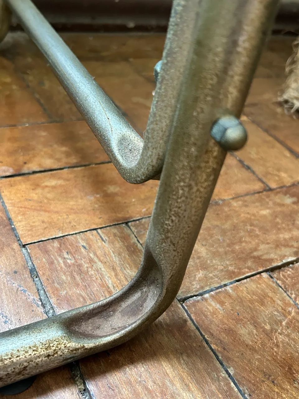 Mesa de Centro em Ferro e Vidro - R$ 400 - Foto 2