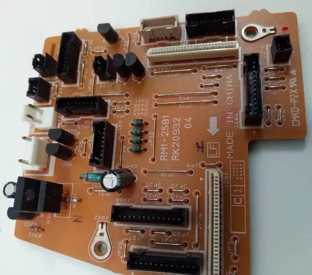 Rm1-2581* Placa Impressora Hp 2700 3600  Driver Board COM Cabos Flat (Usado) Ref 00587 - Foto 2