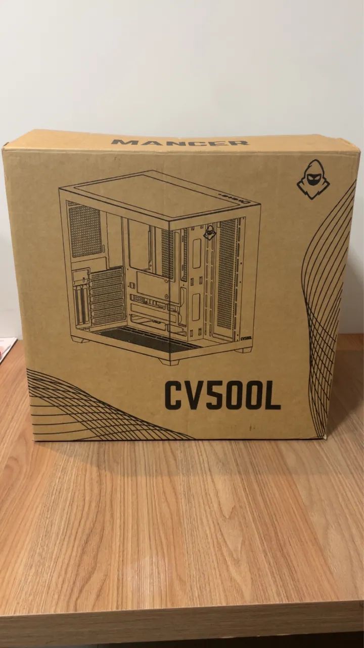 Gabinete gamer CV500l branco - Foto 4