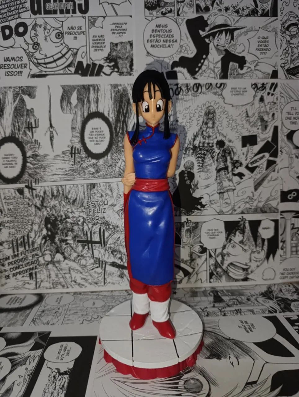 OPORTUNIDADE | Boneco Estatua Chi-Chi Dragon Ball 28cm Colecionavel
