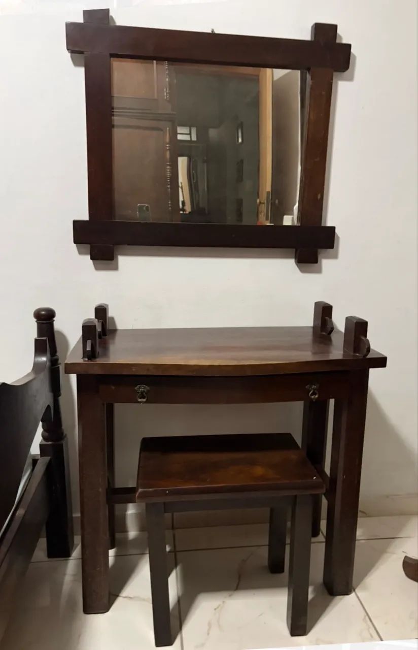 Guarda roupa, cama, penteadeira, Quarto completo - Foto 4