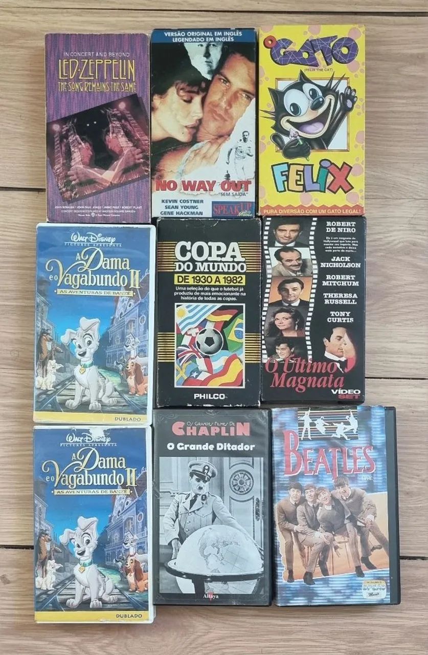 Vhs diversos a 5 reais cada - Foto 2