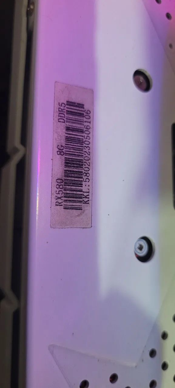 Placa de Vídeo RX 580 8GB DDR5 - Funcionando Perfeitamente - Foto 4