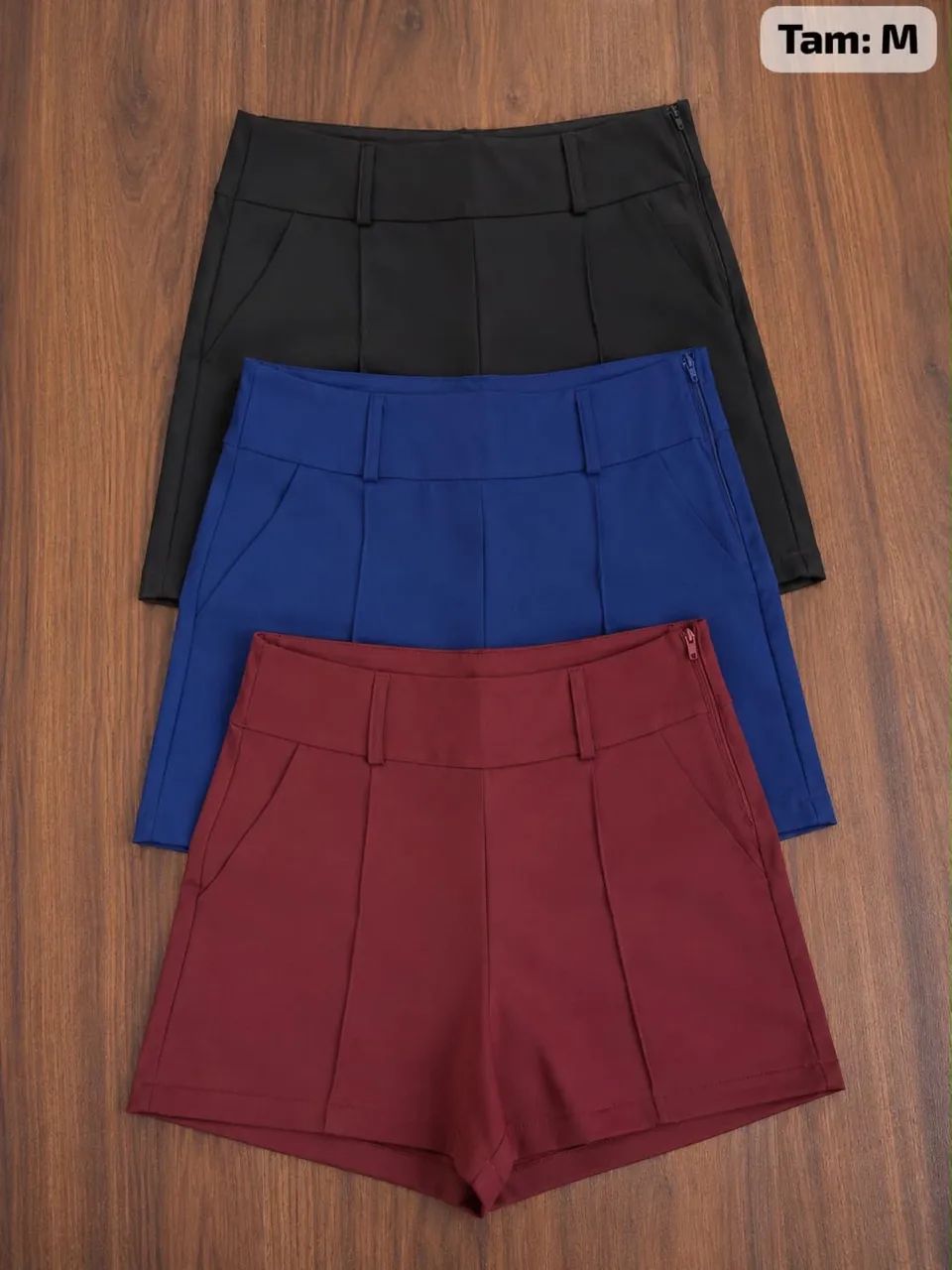 Shorts alfaiataria 