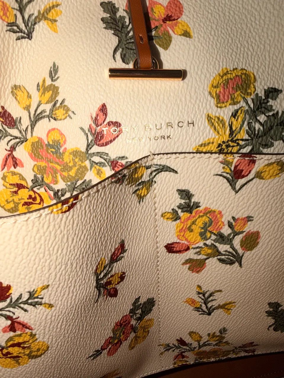Bolsa Tory Burch floral original - Foto 2