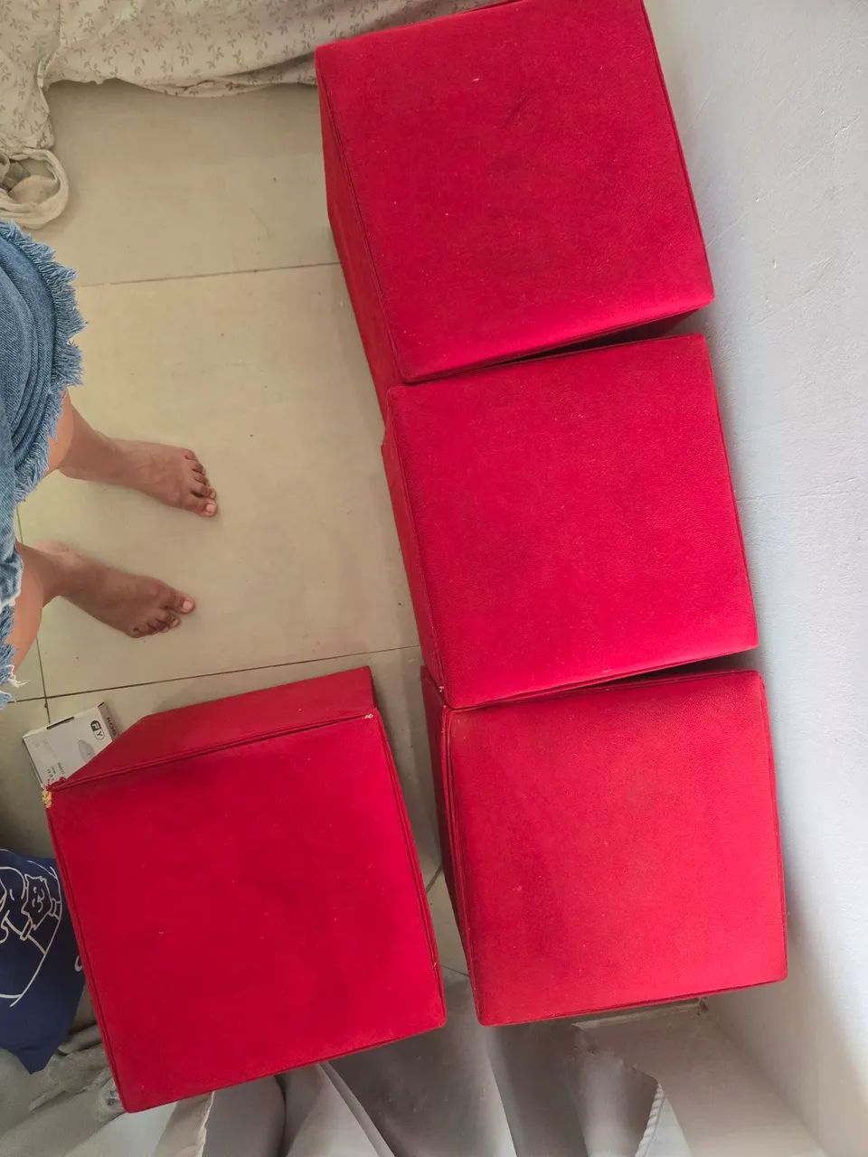 Vendo 4 pufs - Foto 2