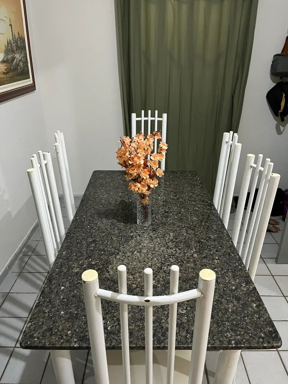 Mesa de mármore(6 lugares) - Foto 3