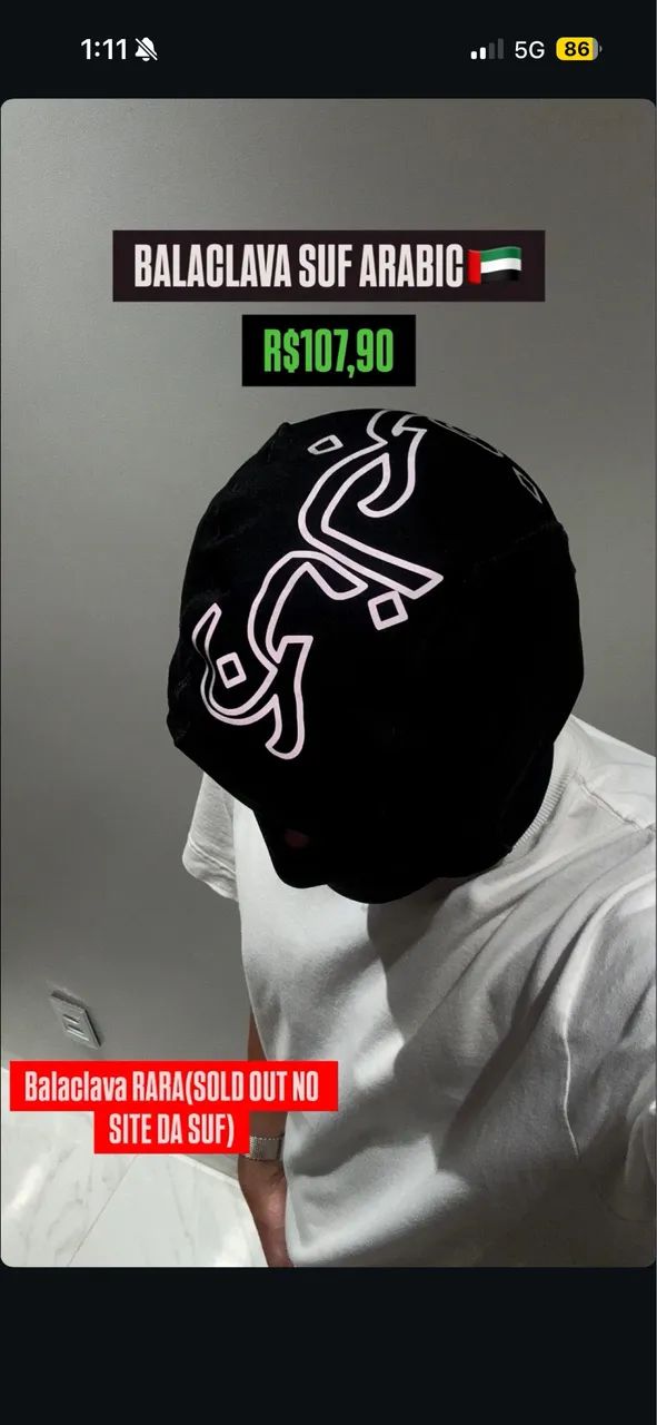 BALACLAVA SUFGANG ARABIC