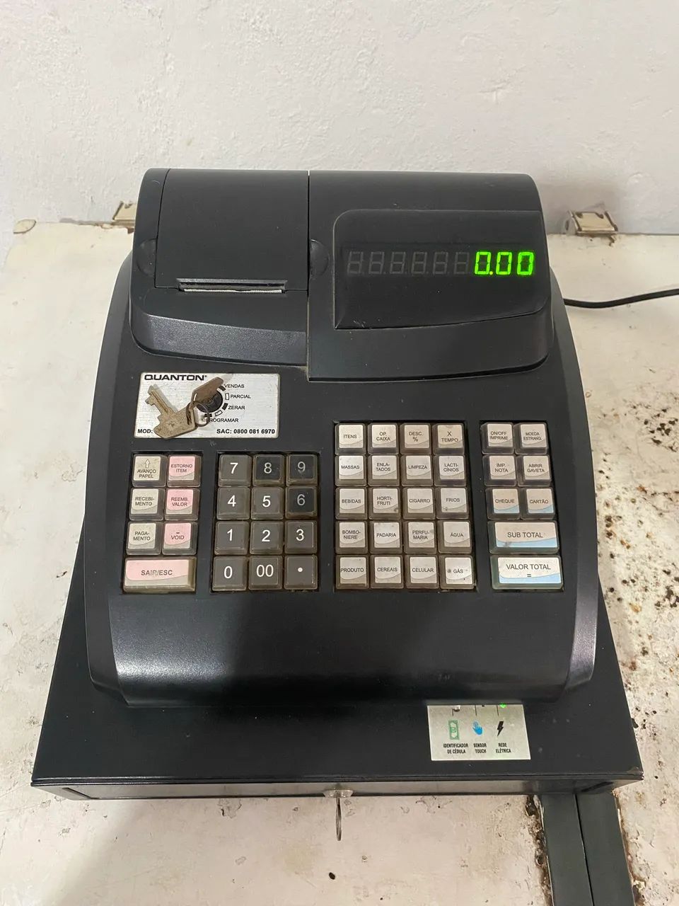 Caixa registradora Quanton BR-1010g