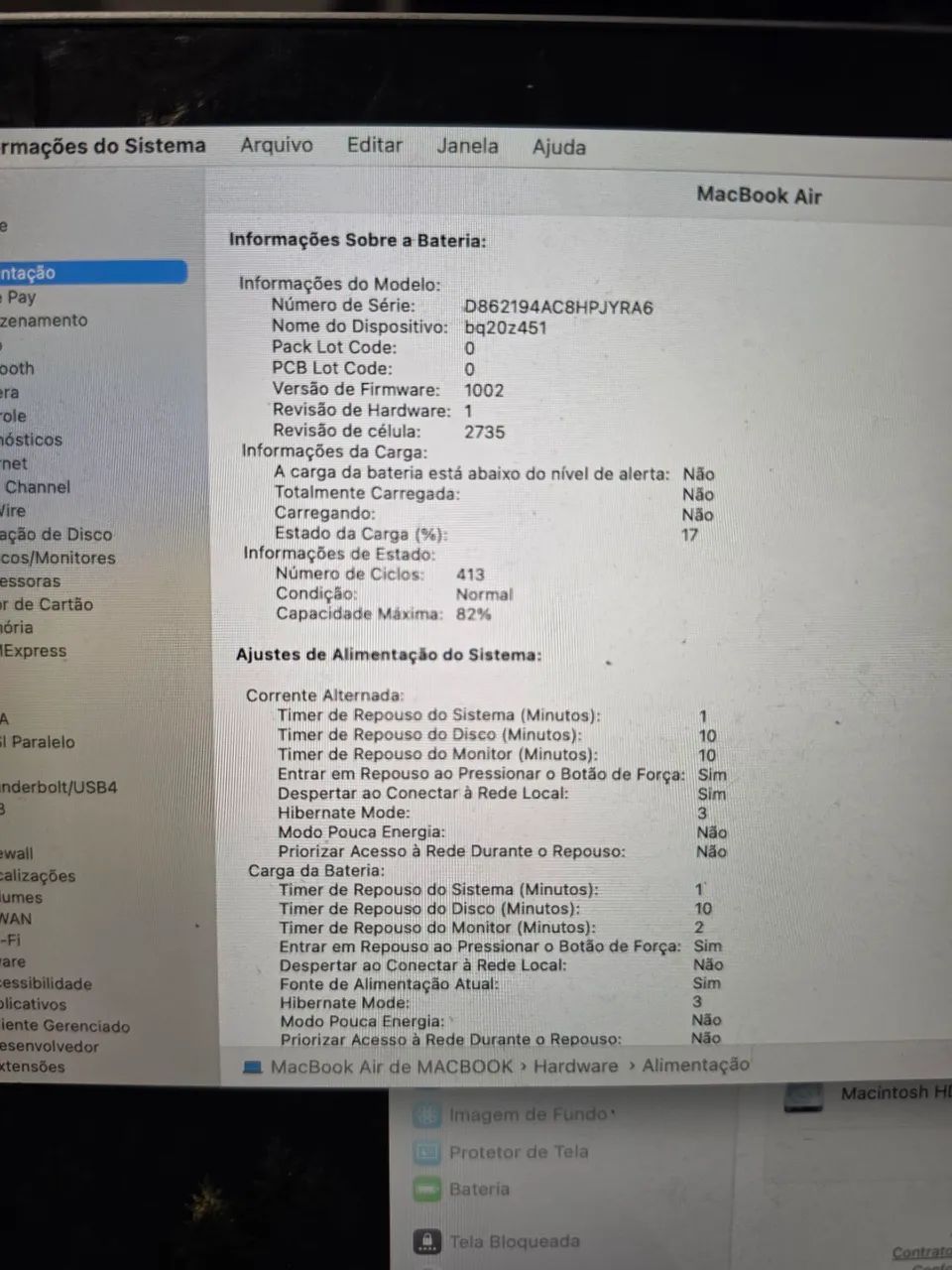 Apple macbook air m1 A2337 m1 8gb 256ssd top  - Foto 3
