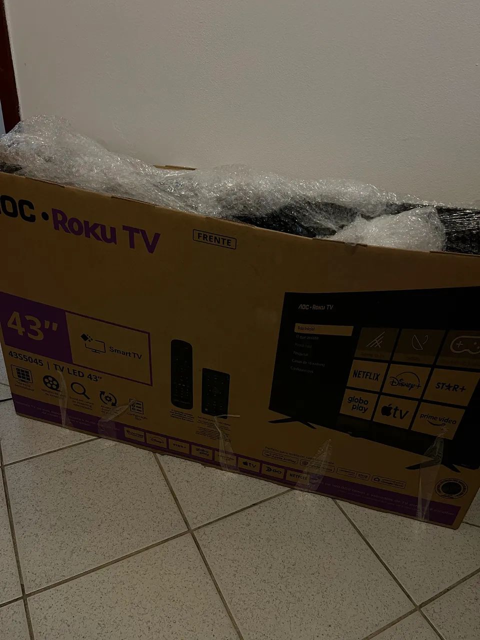 smart tv aoc 43