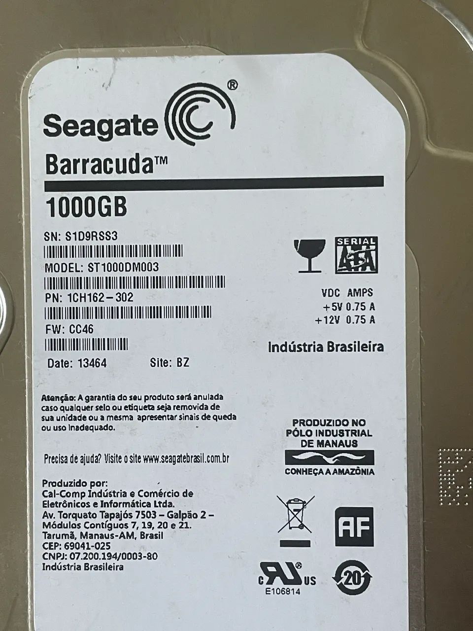 HD Seagate 1 Terabyte - Foto 2
