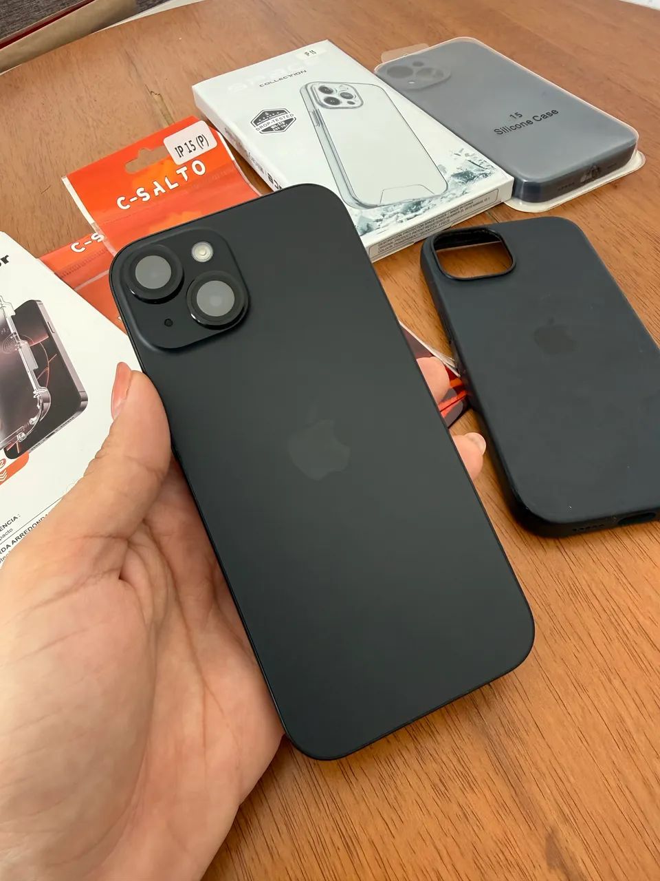 iPhone 15 128 GB Preto - Impecável 
