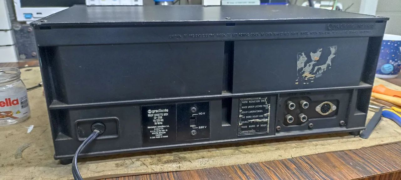 Tape deck / Toca fitas Gradiente CD-2300 - Foto 2
