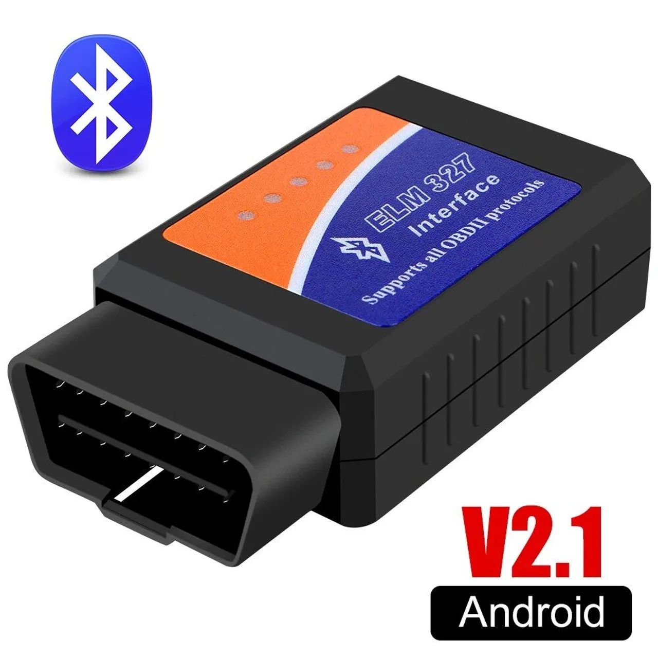 Scanner Automotivo OBD2 ELM327 Interface V2.1IOS Android OBD2 Scanner Bluetooth