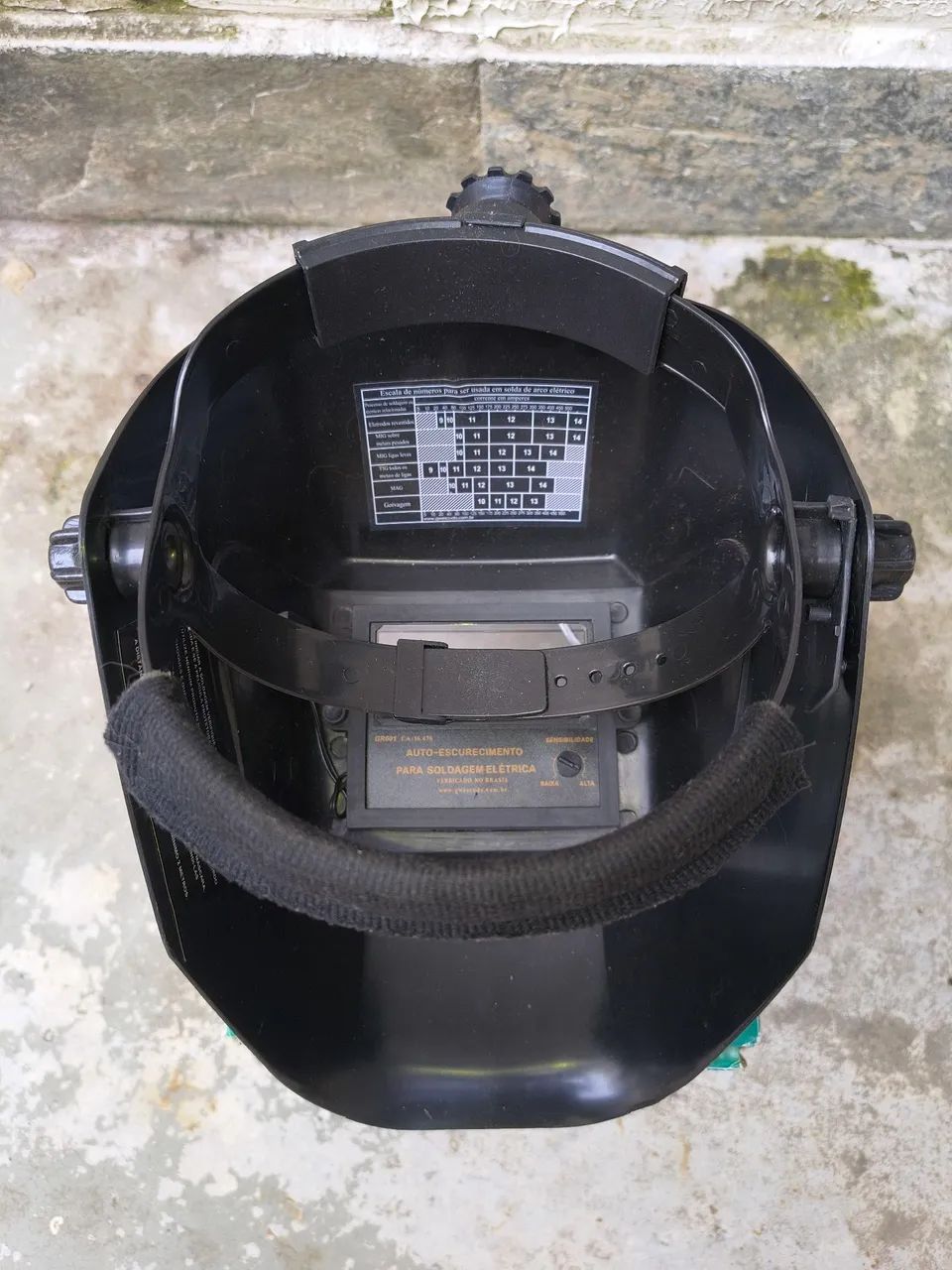 Máscara de Solda Automática GW Escudo - Pouco Uso (Perfeito Estado) - Foto 3
