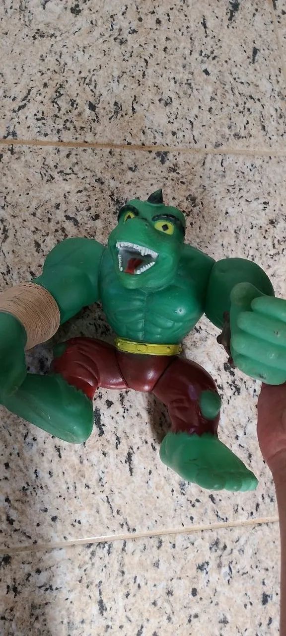Boneco mega Monsters Adjomar antigo - Foto 3
