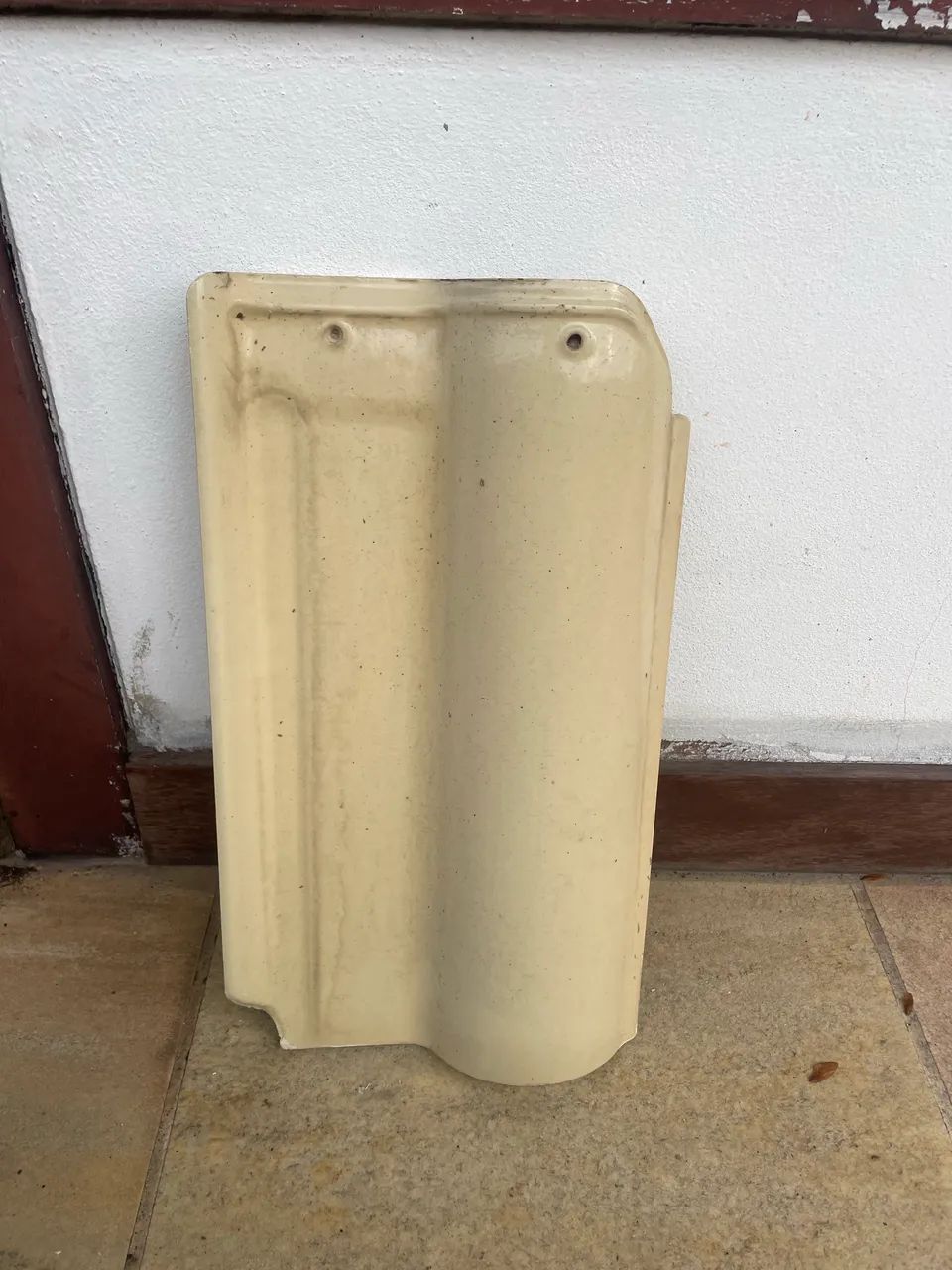 Telhas cerâmica marfim