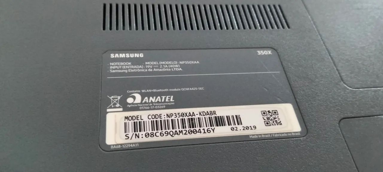 Notebook Samsung  - Foto 2