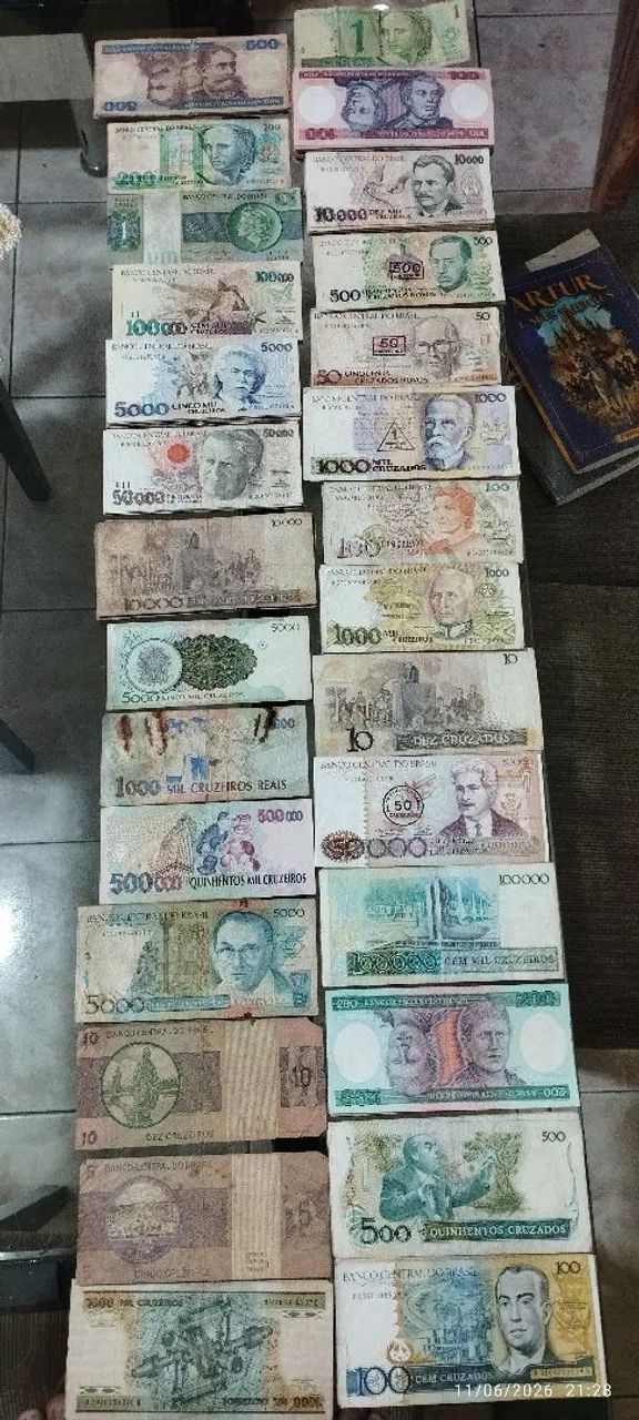Notas antigas.. 