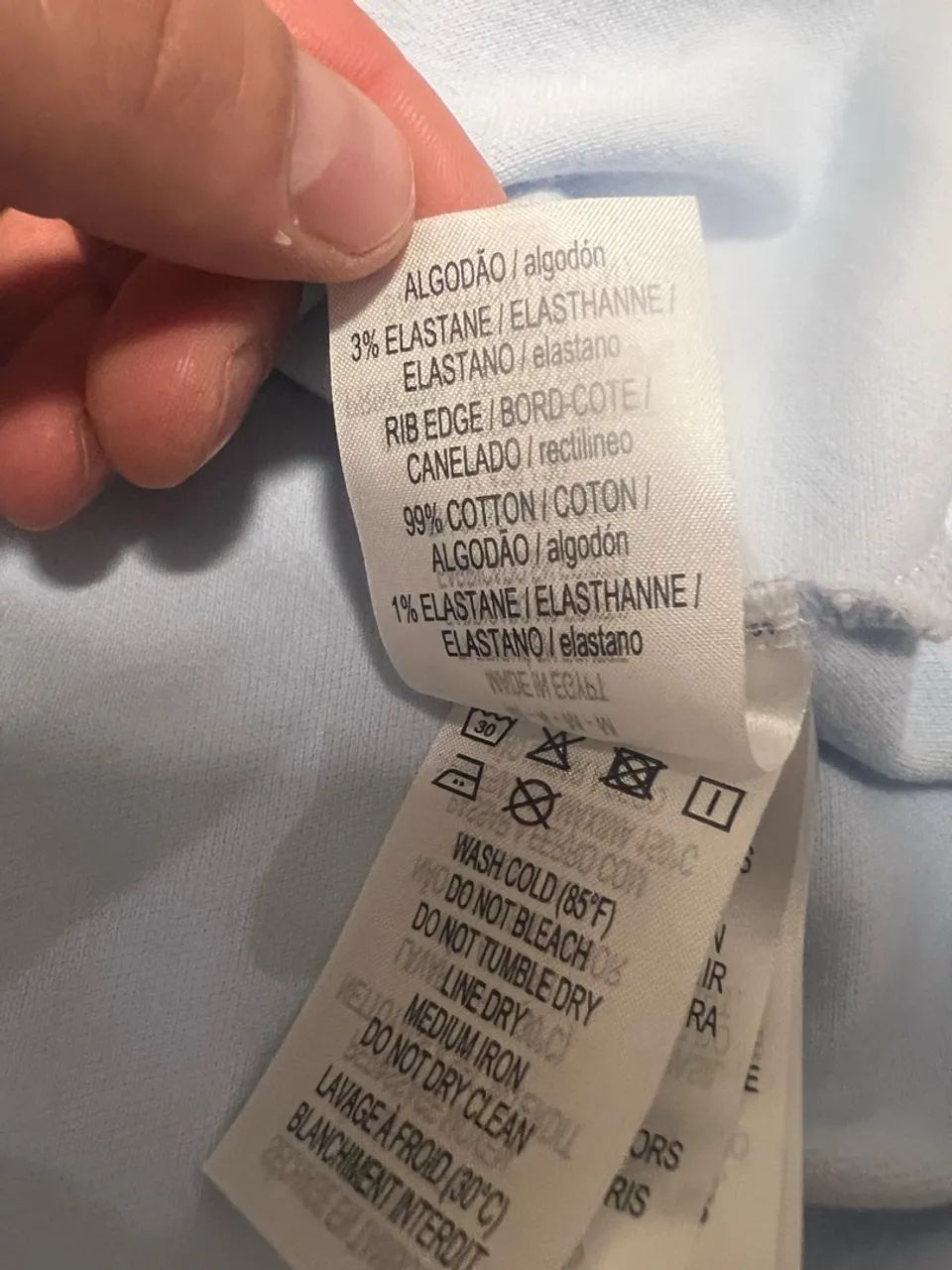 Polo Lacoste Azul 100% Original Tam M