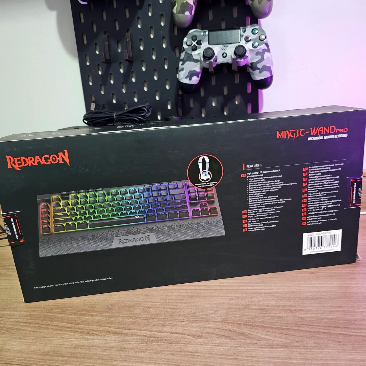 Teclado Gamer Redragon Magic Wand Pro - Foto 2