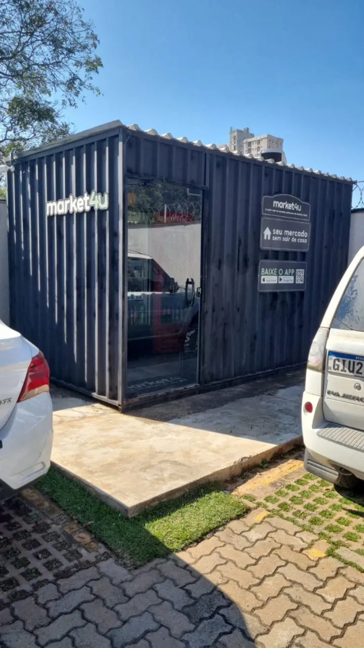 Vendo Container 4m com Ar Condicionado Instalado