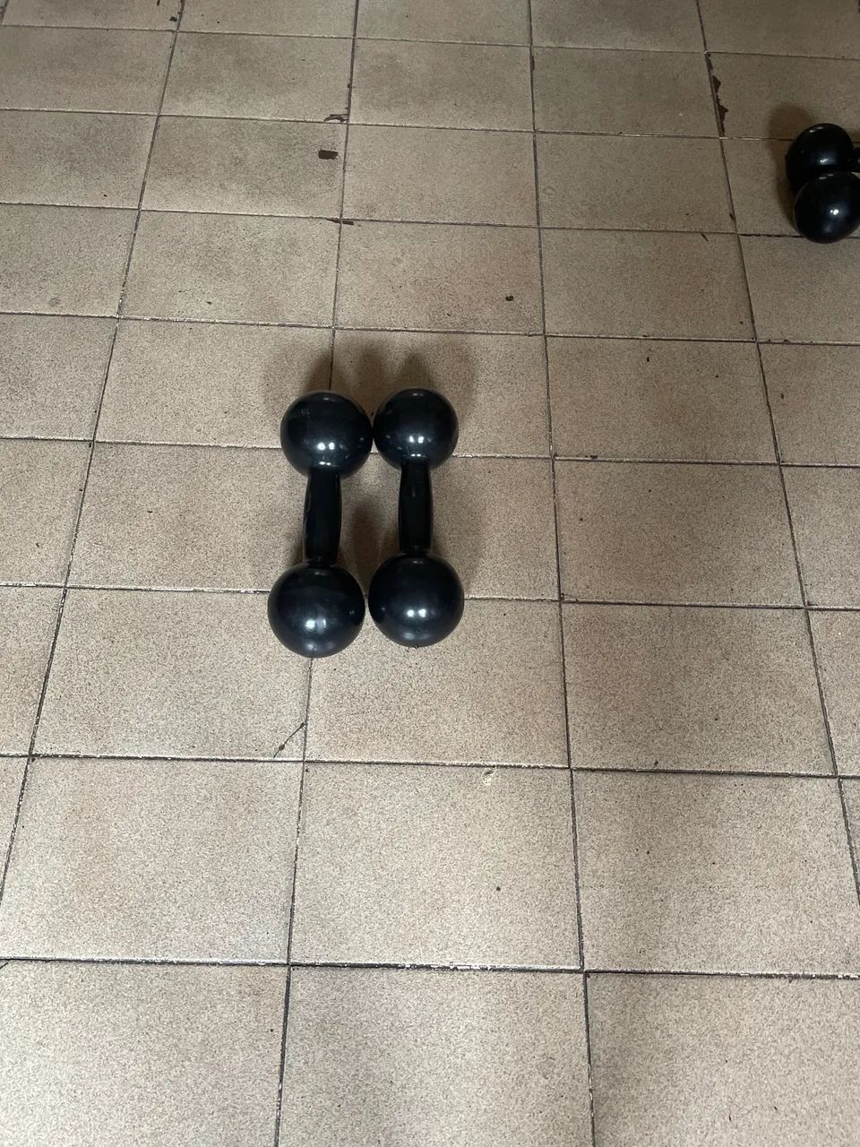 Halteres 10kg emborrachado. - Foto 5