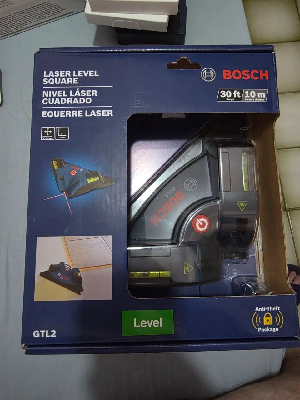 Esquadro a laser Bosch