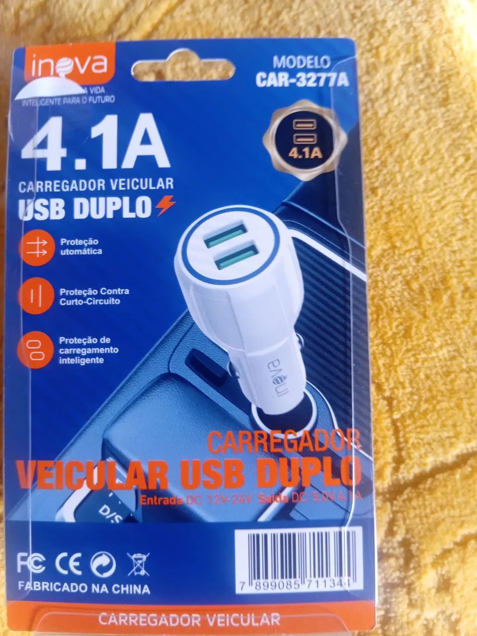 Carregador veicular USB - Foto 2