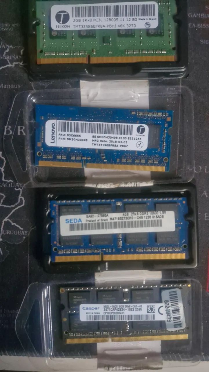 Memoria ram notebook 4gb PC3L e PC3 ddr3  - Foto 2