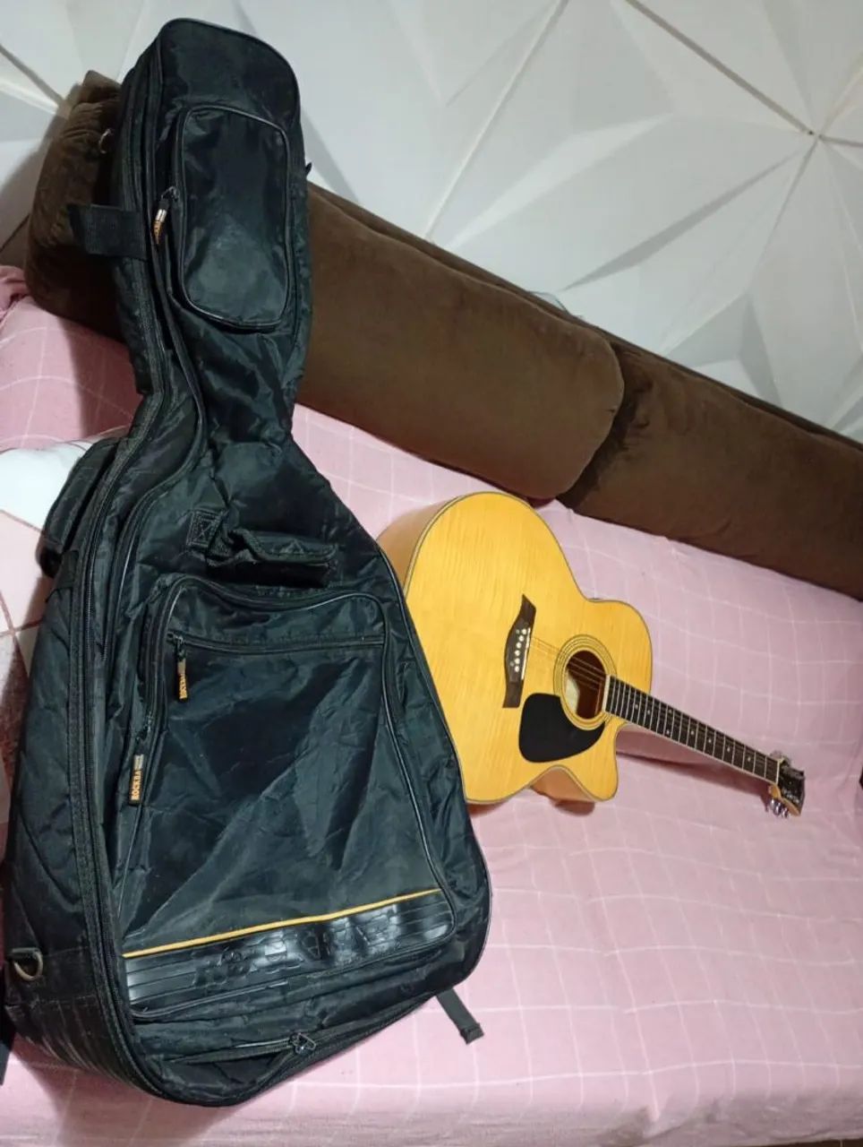 Violão elétrico Tagima Jumbo maple!  - Foto 3