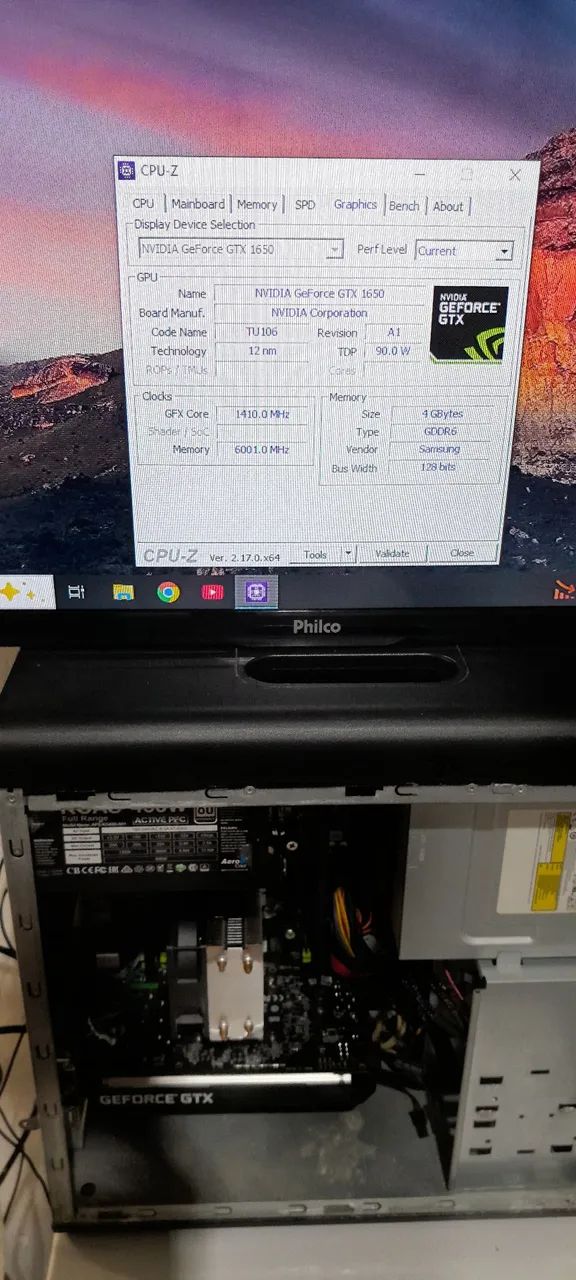 PC Gamer Xeon E5 2680 v4 + 32gb de ram + GTX 1650 4GB Galax + SSD NVME de 512Gb - Foto 3