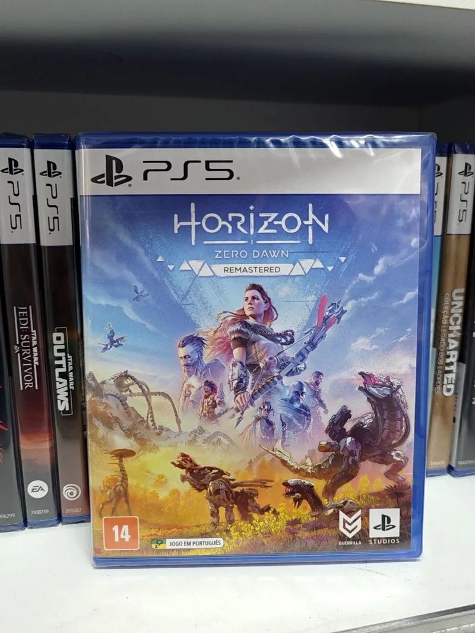 Em estoque Ps5 Horizon Zero dawn remastered 