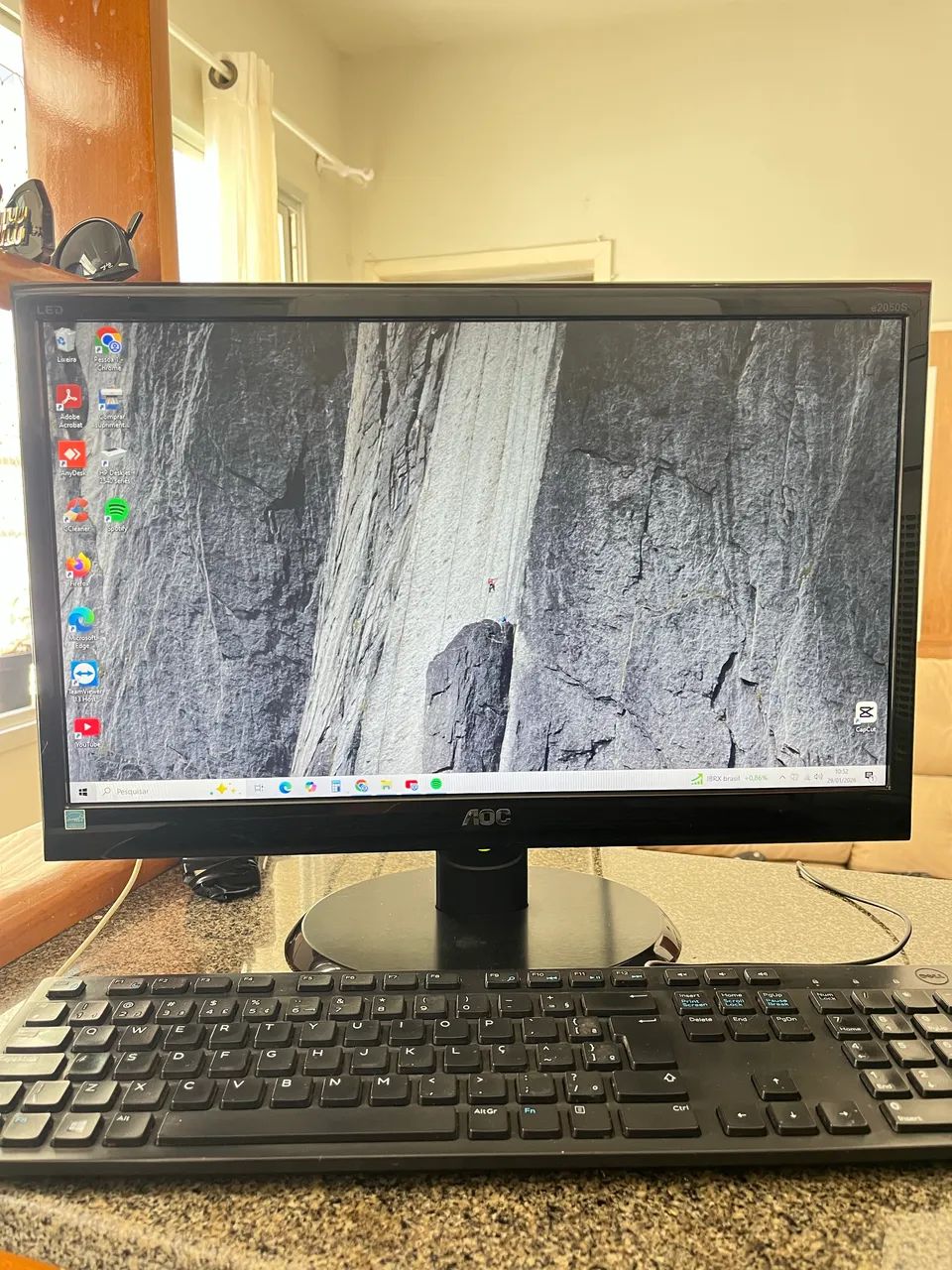 Monitor AOC 20? - Funcionando perfeitamente - Foto 2