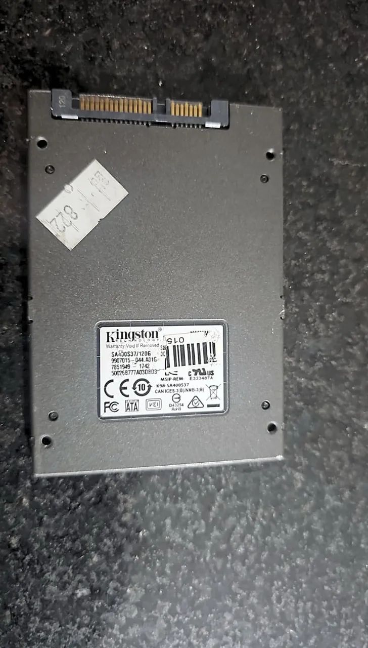 SSD Kingston - Aceito proposta