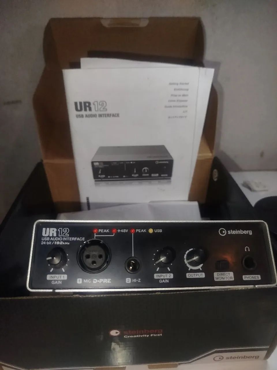 Steinberg UR12 (USB 2.0 Audio Interface) - Foto 4