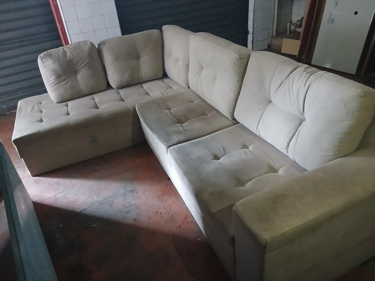 Sofá com Chaise Usado - Foto 3