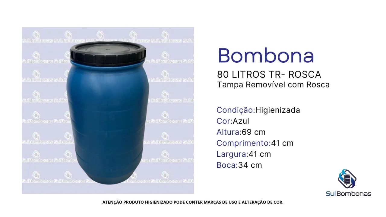 BOMBONA 80 LITROS TR-ROSCA - Foto 3