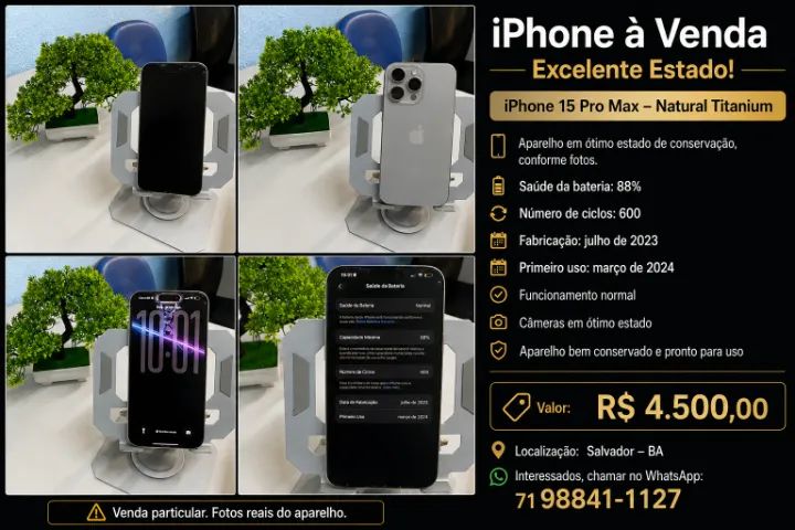 IPHONE 15 PRO MAX