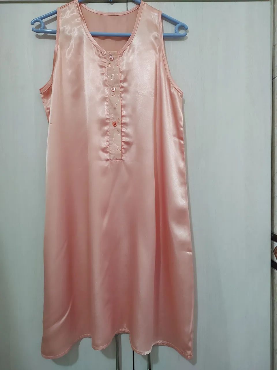Camisola e penhoar cor salmão  - Foto 2